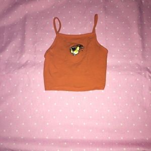 Hot Cheeto crop top
